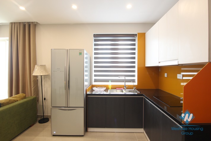 Nice and clean two bedrooms apartment for rent in Ciputra compound, Tay Ho, Ha Noi